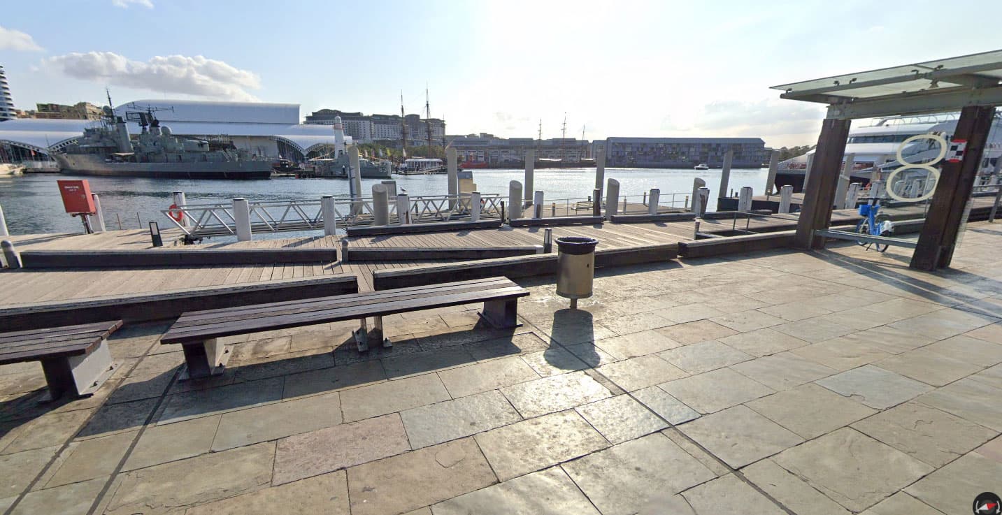 King Street Wharf — your starting point